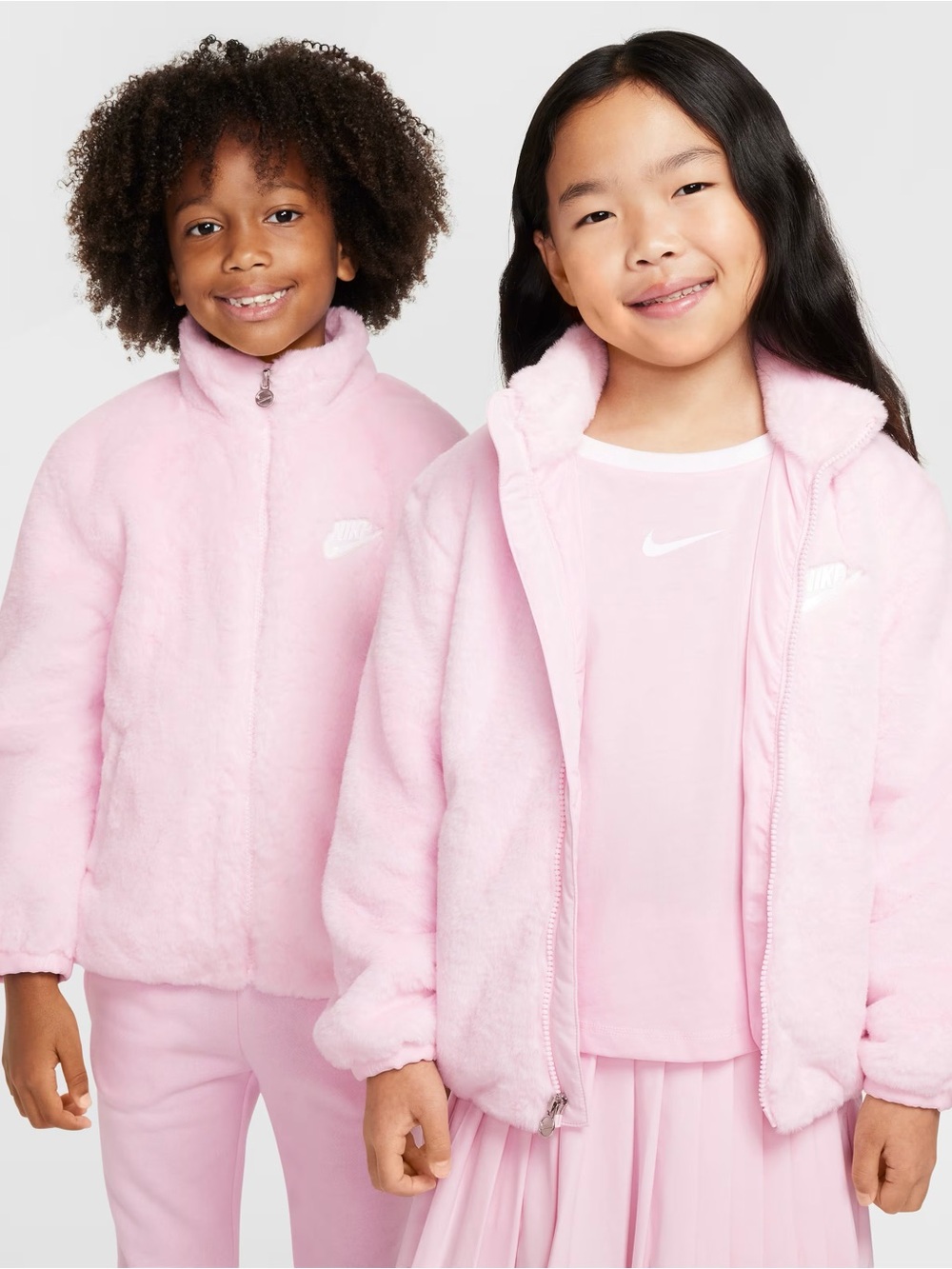 Nike 6X 
FAUX FUR JACKET (LITTLE KID)